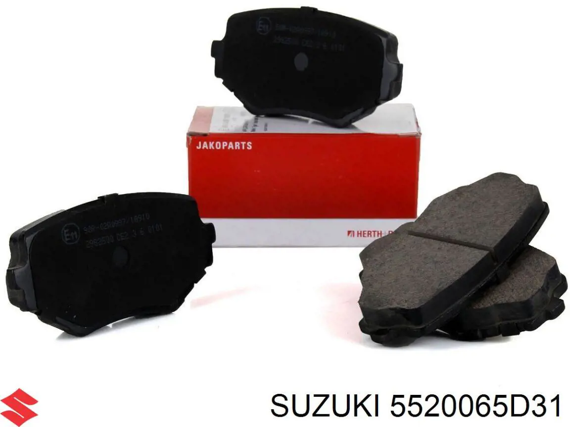Pastillas freno delanteras Suzuki 5520065D31 precio, desde 22,70 EUR
