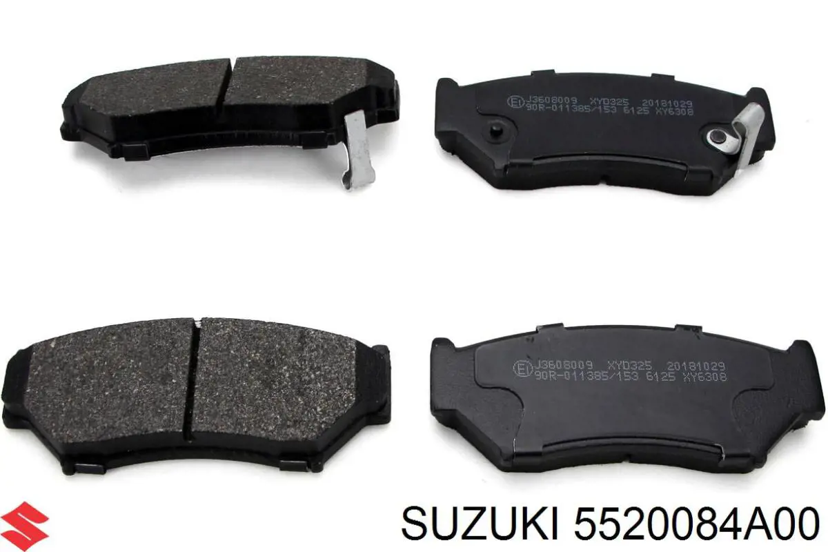 5520084A00 Suzuki pastillas de freno delanteras