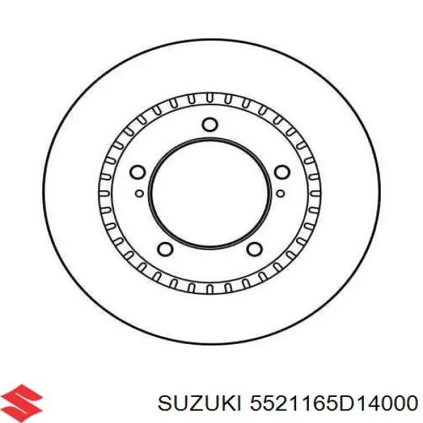 Frenos delanteros Suzuki 5521165D14000 precio, desde 34,07 EUR