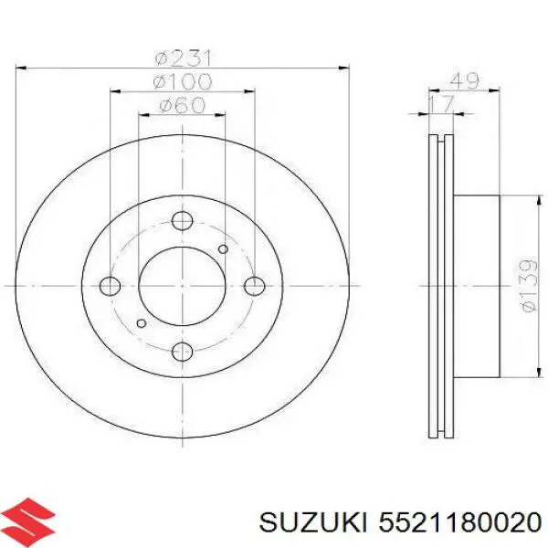 5521180020000 Suzuki