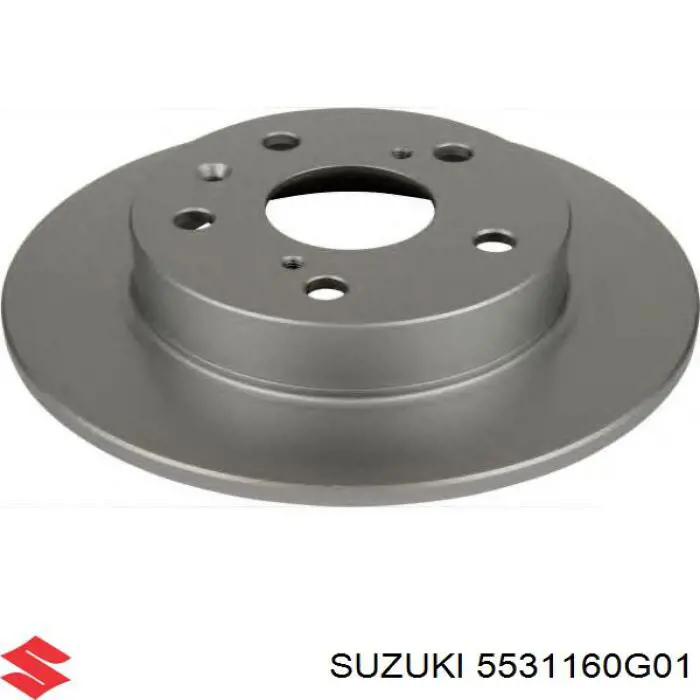 5531160G01000 Suzuki disco de freno delantero