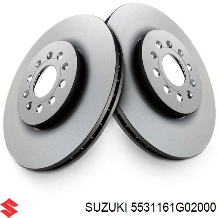 55311-61G02-000 Suzuki disco de freno delantero