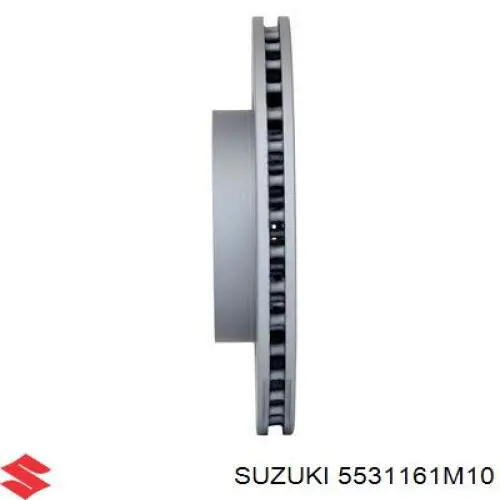 Disco de freno 5531161M10 Suzuki