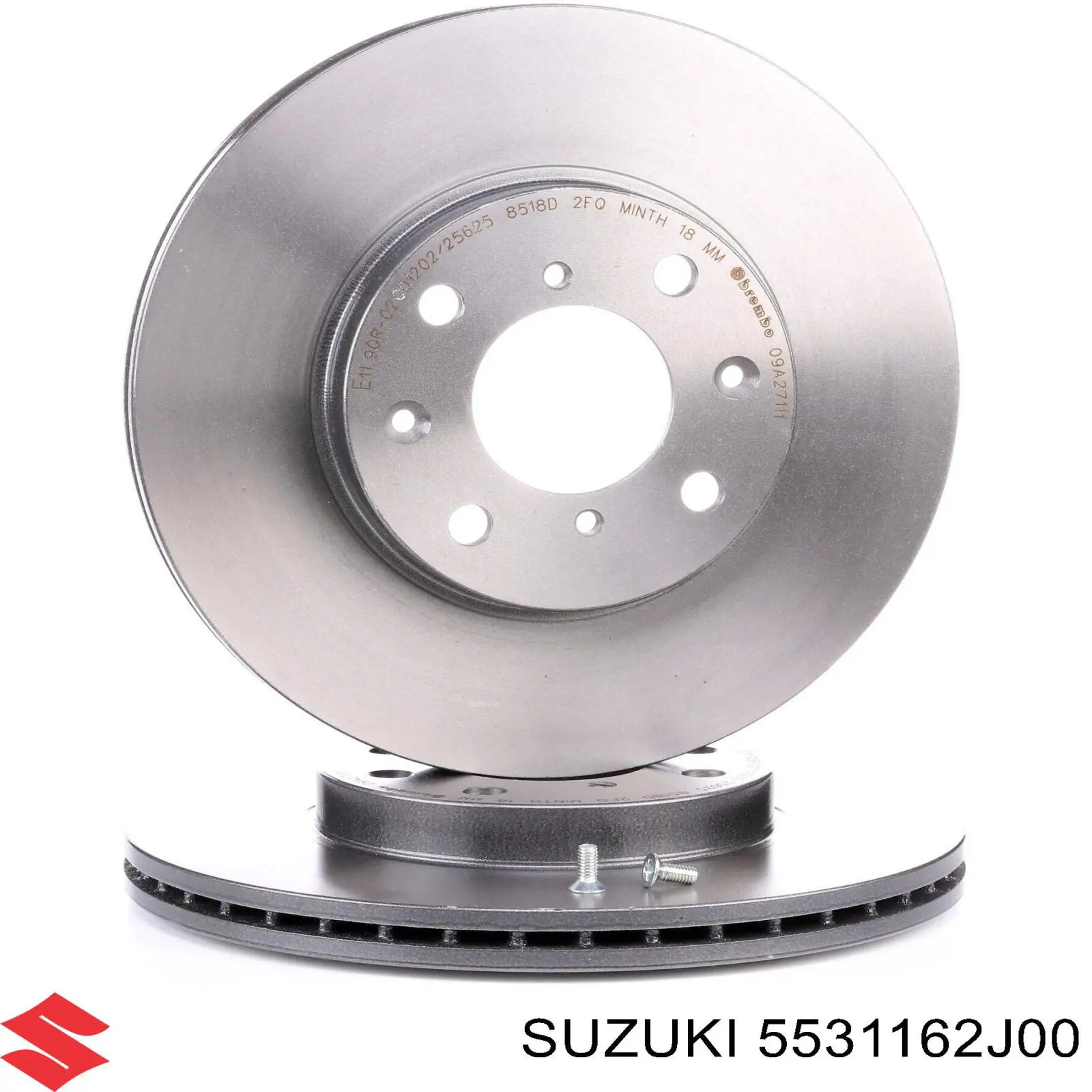 5531162J00 Suzuki disco de freno delantero