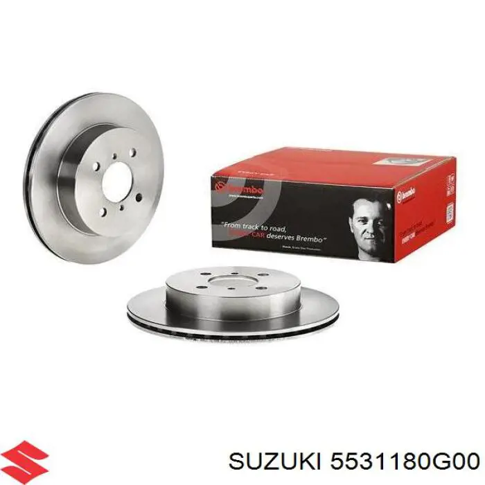 Comprar 5531180G00 Suzuki Freno de disco delantero