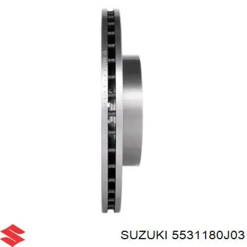 Disco de freno 5531180J03 Suzuki