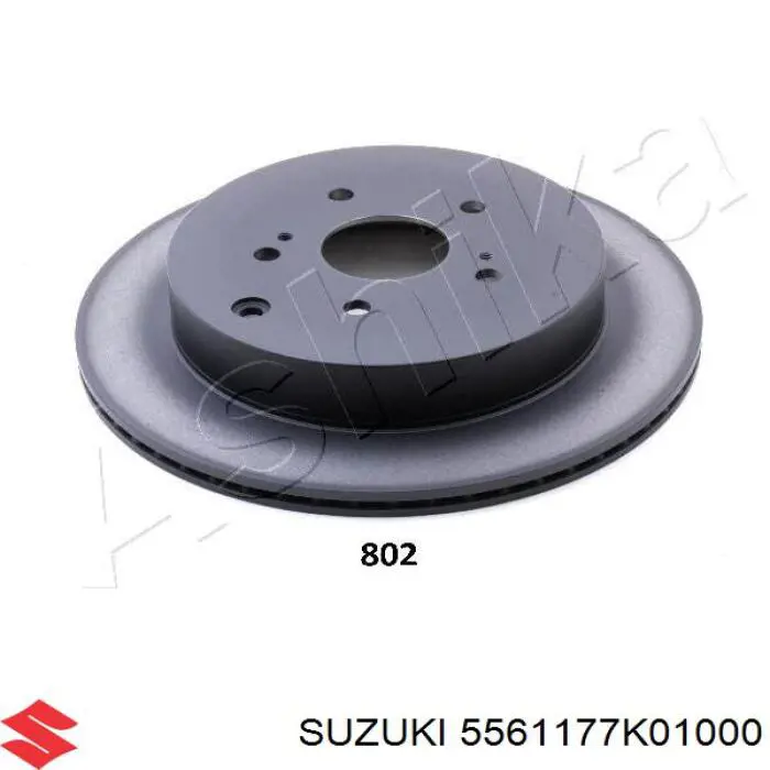 55611-77K01-000 Suzuki disco de freno trasero