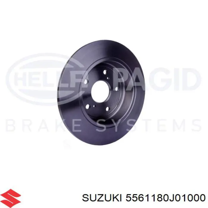 5561180J01000 Suzuki disco de freno trasero