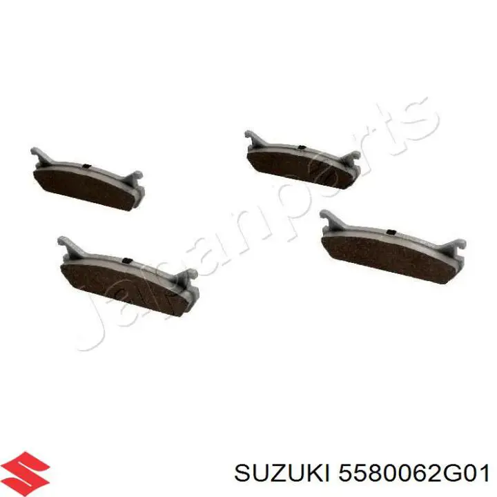 Comprar 5580062G01 Suzuki Pastillas de freno traseras
