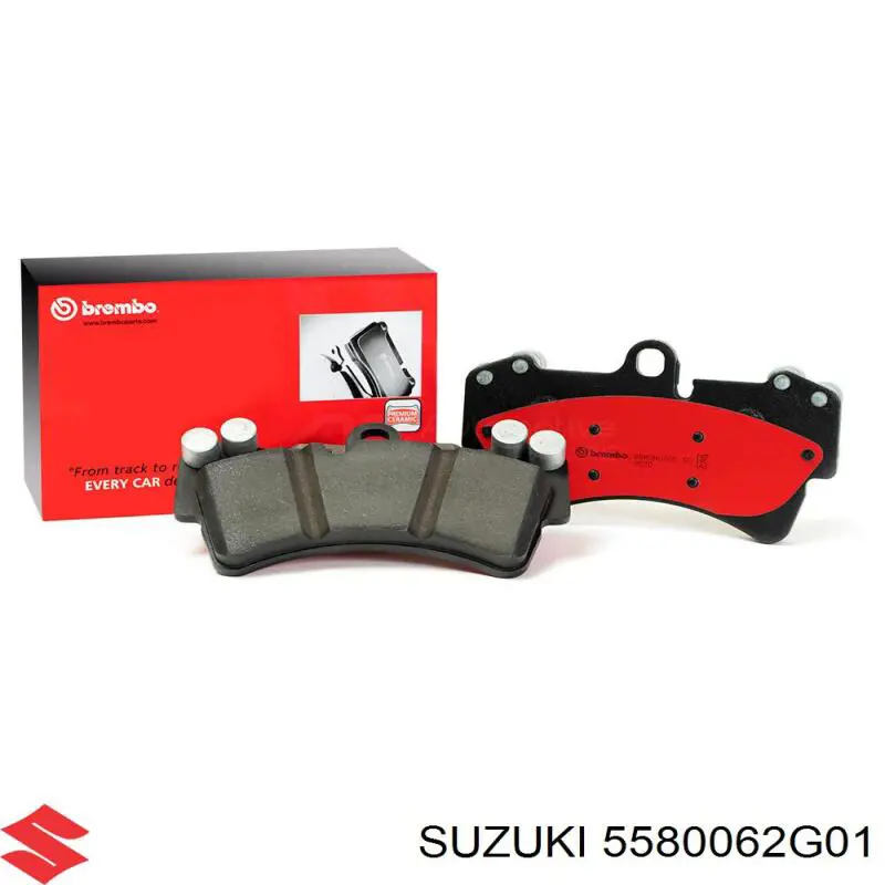Pastillas de freno traseras 5580062G01 Suzuki