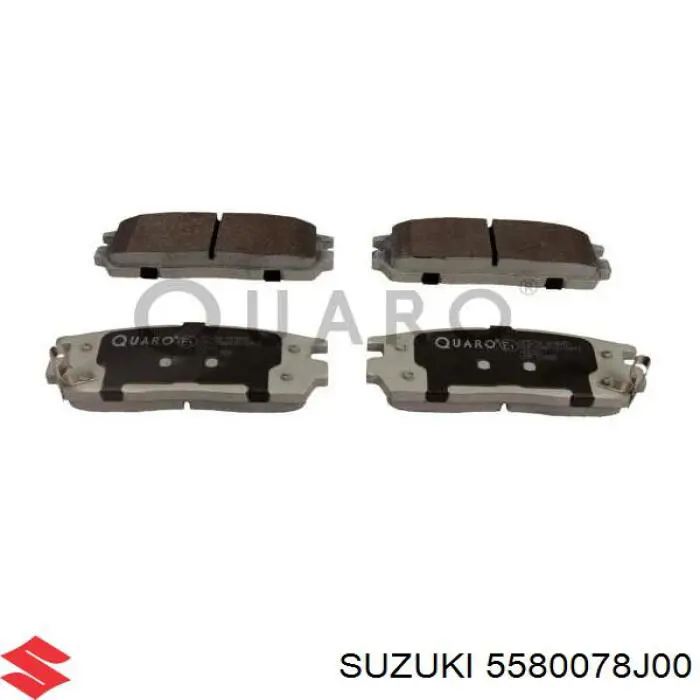 Comprar 5580078J00 Suzuki Pastillas de freno traseras