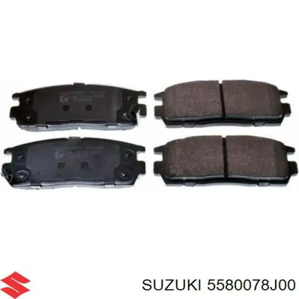 Pastillas traseras de freno Suzuki 5580078J00 precio, desde 22,22 EUR