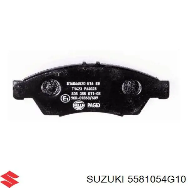 5581054G10 Suzuki pastillas de freno delanteras