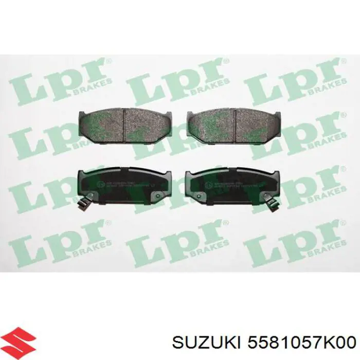 Pastillas de freno delanteras Suzuki Swift 4 MZ, EZ