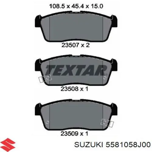 5581058J00 Suzuki