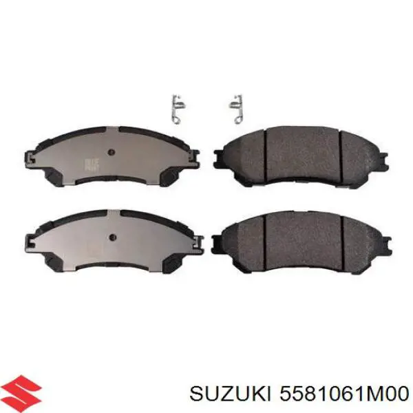 Comprar 5581061M00 Suzuki Pastillas delanteras de freno