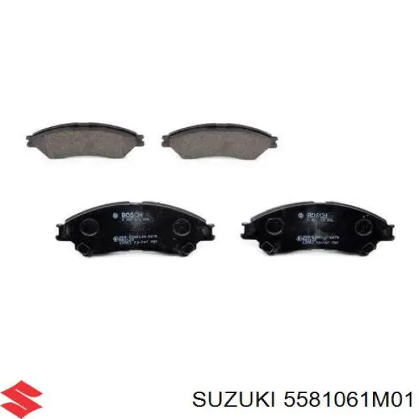 Pastillas freno delanteras Suzuki 5581061M01 precio, desde 32,61 EUR