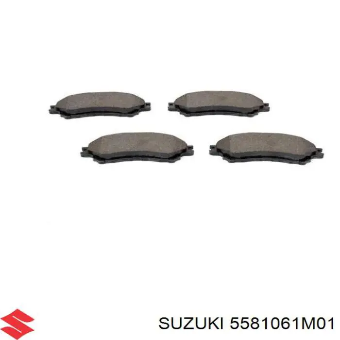 Comprar 5581061M01 Suzuki Pastillas delanteras de freno