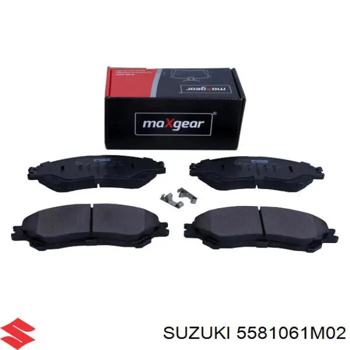 Pastillas de freno 5581061M02 Suzuki