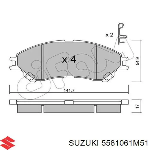 5581061M51 Suzuki