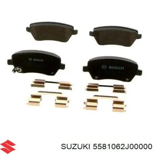 55810-62J00-000 Suzuki pastillas de freno delanteras