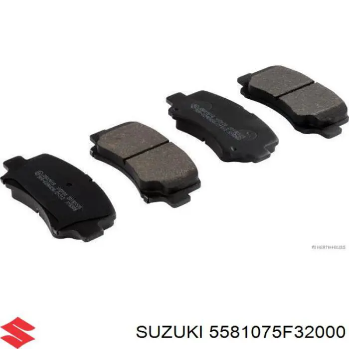 5581075F32000 Suzuki pastillas de freno delanteras