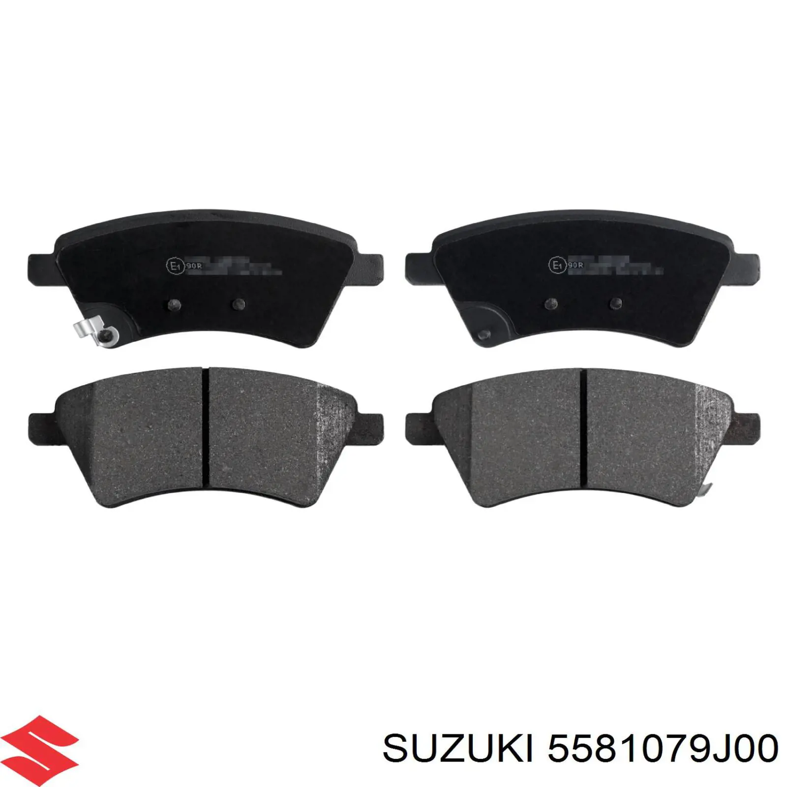55810-79J00 Suzuki pastillas de freno delanteras