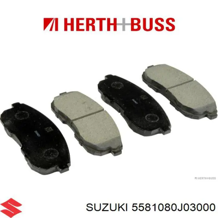 5581080J03000 Suzuki pastillas de freno delanteras
