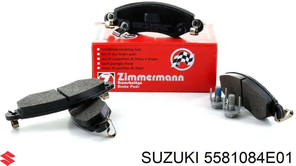 Comprar 5581084E01 Suzuki Pastillas delanteras de freno