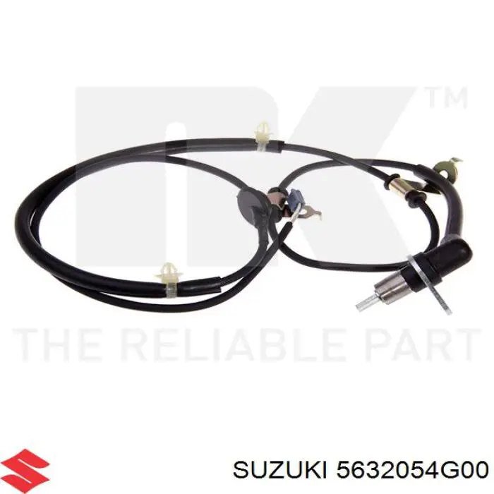 56320-54G00 Suzuki cable de sensor, abs, trasero izquierdo