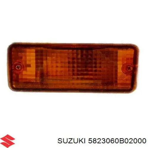 58230 60B02 000 Suzuki soporte de radiador superior (panel de montaje para foco)