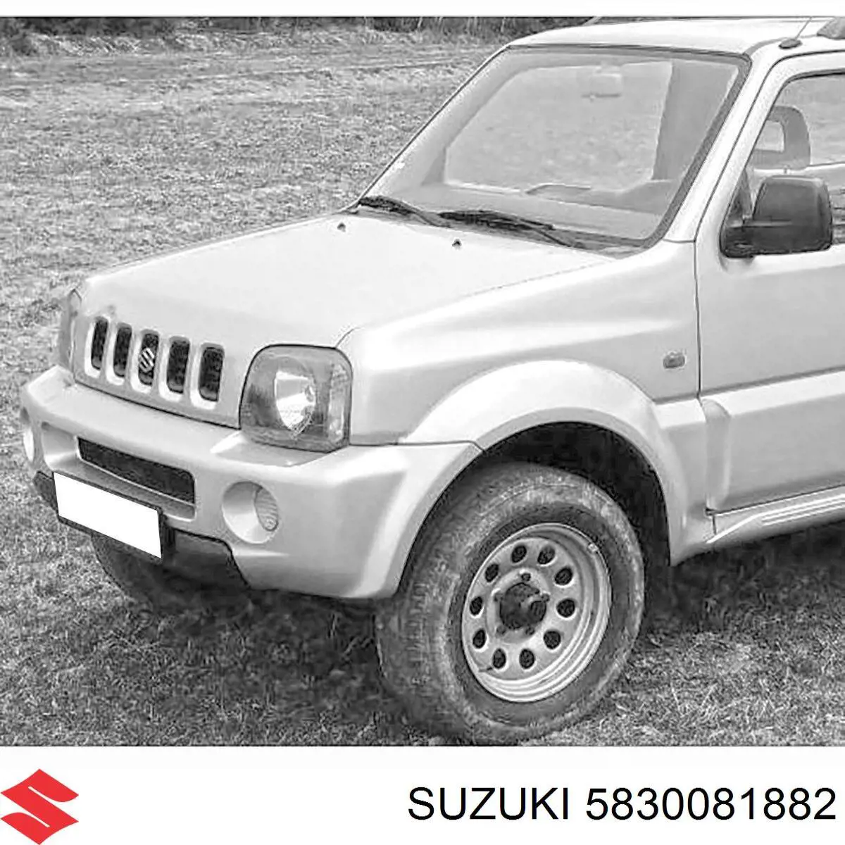 58300-81880 Suzuki capó