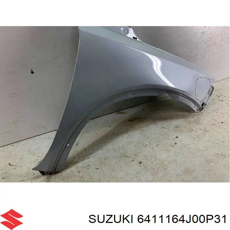 6411164J00P31 Suzuki guardabarros trasero derecho