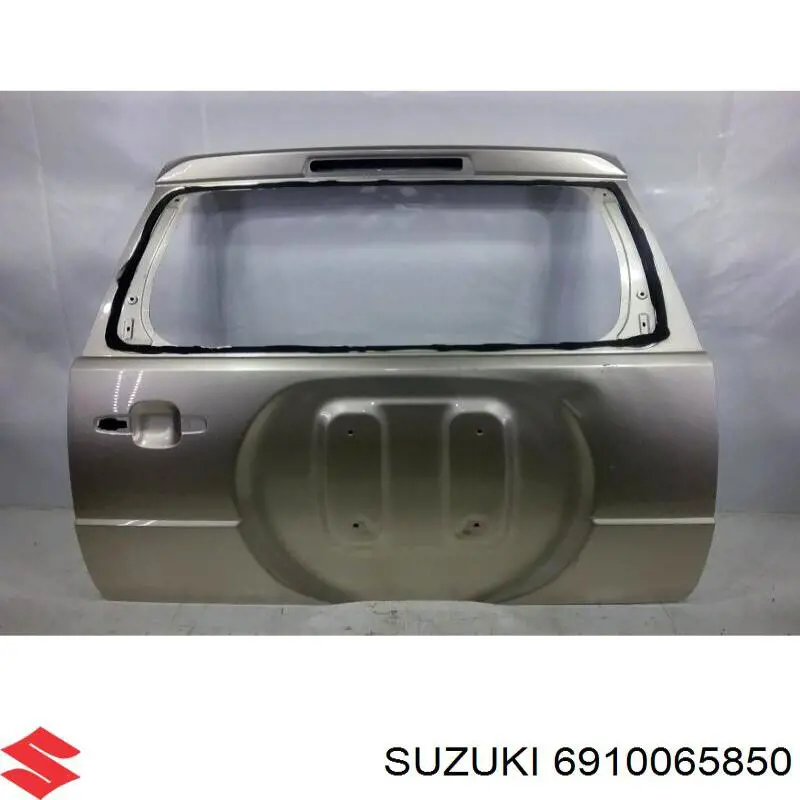 6910065850 Suzuki puerta del maletero, trasera
