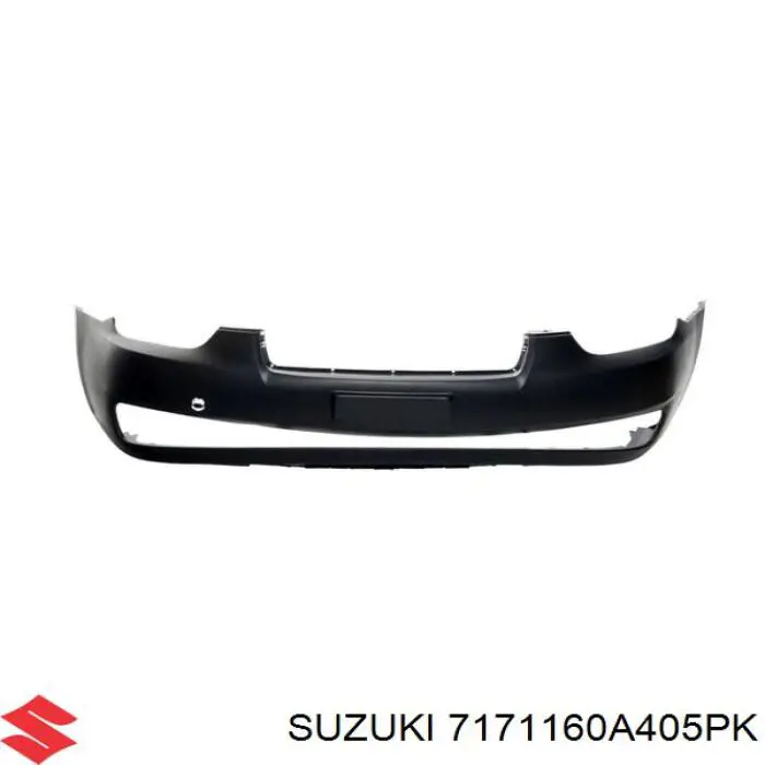 7171160A30000 Suzuki paragolpes delantero