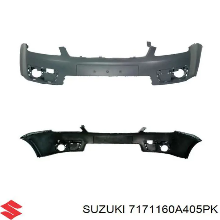 Paragolpes 5245572 VAN Wezel