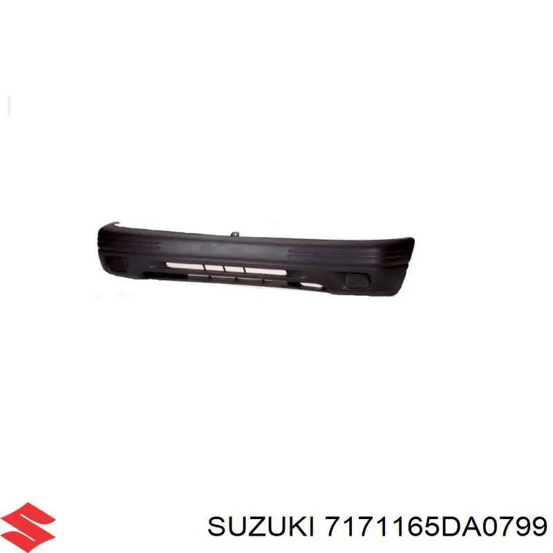 7171165DA0799 Suzuki paragolpes delantero