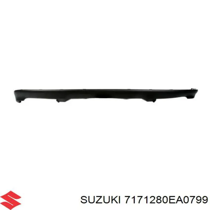 7171280EA0799 Suzuki parachoques delantero, parte inferior