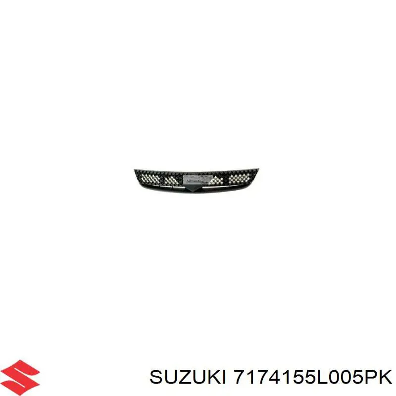 Rejilla delantera Suzuki 7174155L00 precio, desde 138,35 EUR