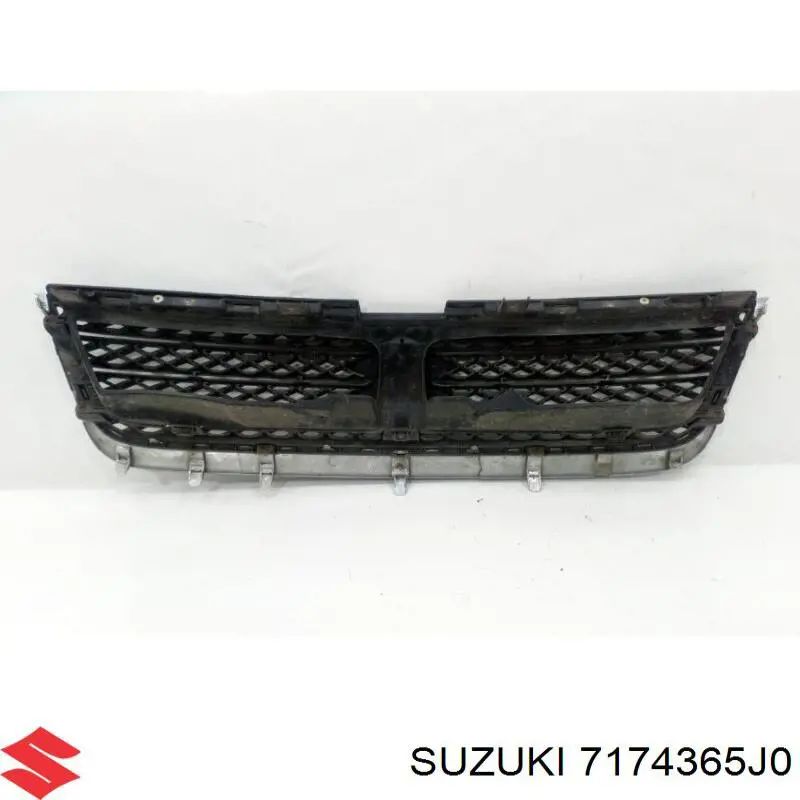 7174365J00000 Suzuki rejilla de radiador