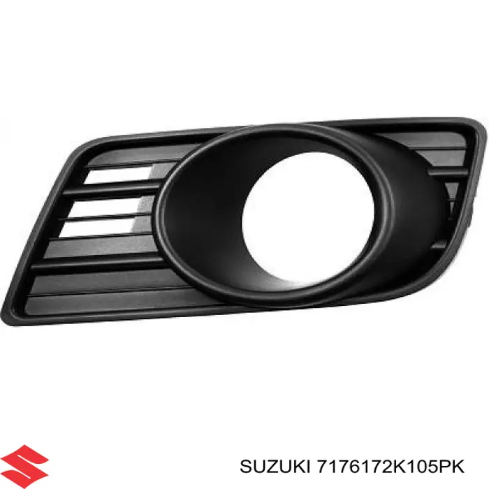 7176172K10 Suzuki rejilla de ventilación, parachoques trasero, izquierda