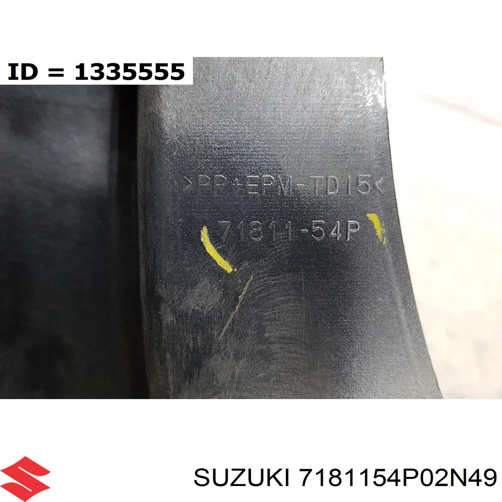 Paragolpes Suzuki 7181154P02N49 precio, desde 502,46 EUR