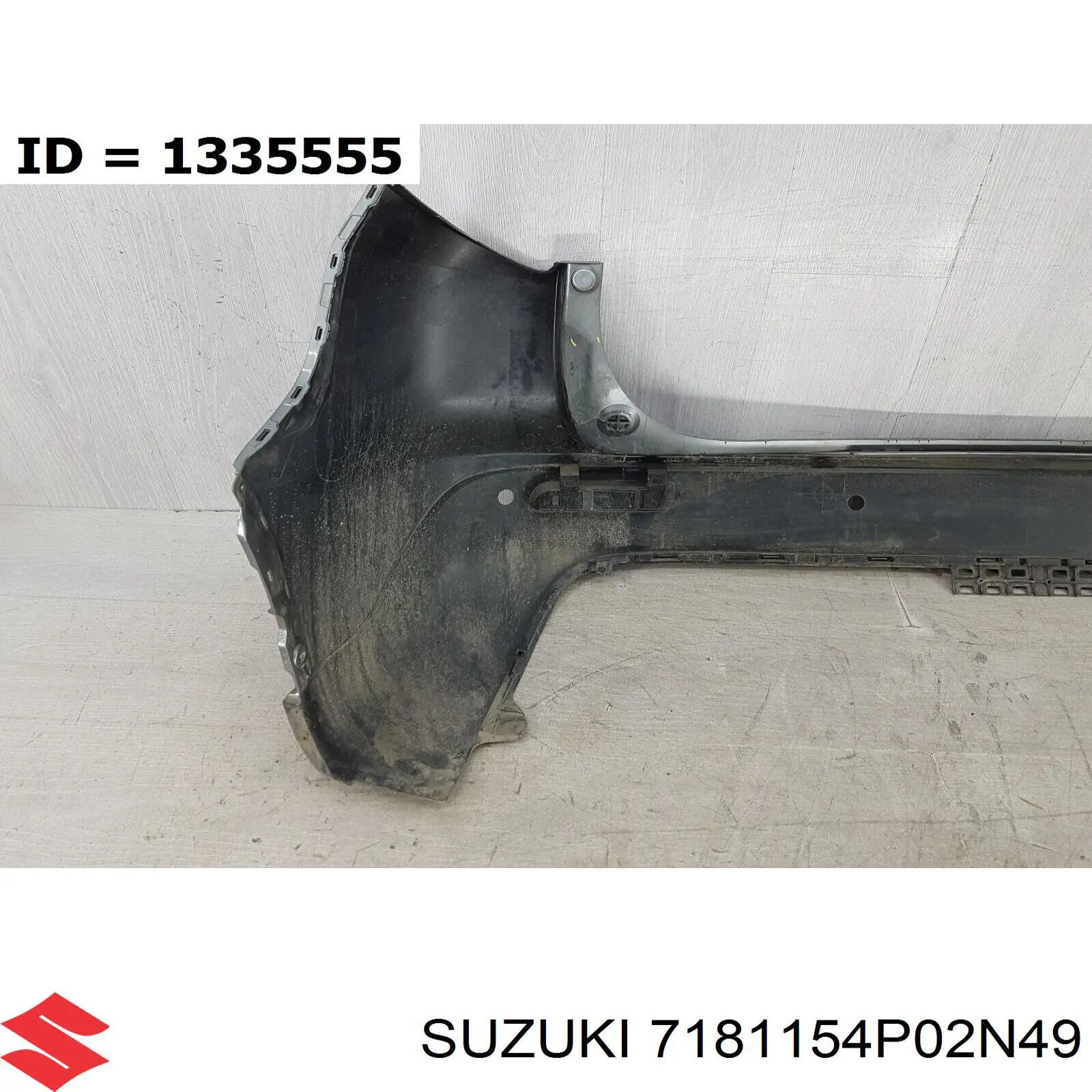 Parachoques trasero 7181154P02N49 Suzuki