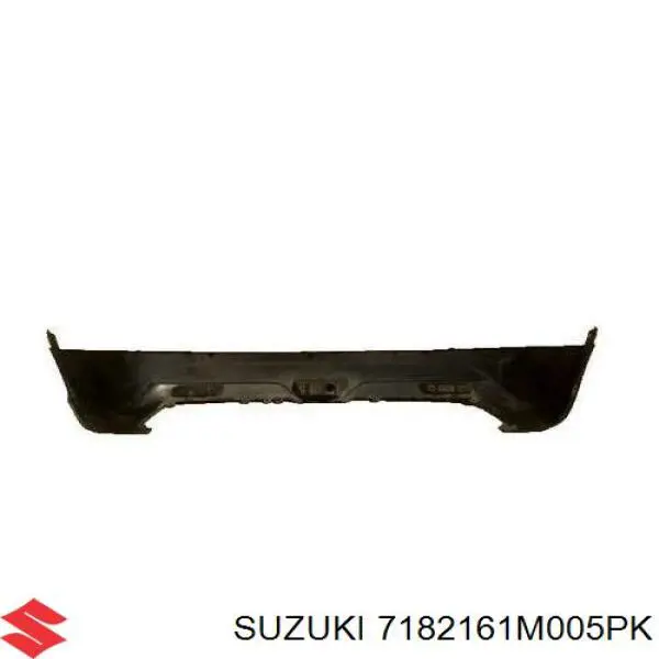 7182161M005PK Suzuki parachoques trasero, parte inferior