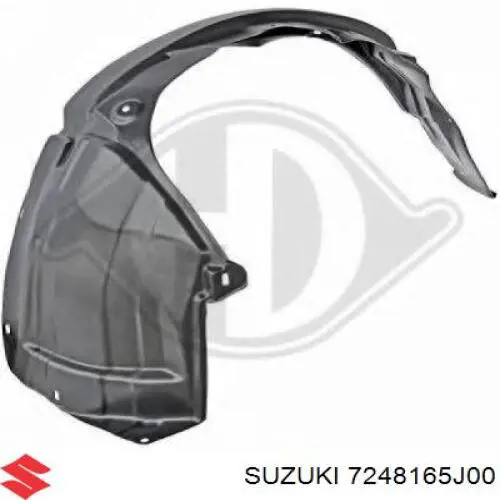 Guardabarros interior derecho, aleta delantera Suzuki 7248165J00 precio, desde 30,92 EUR