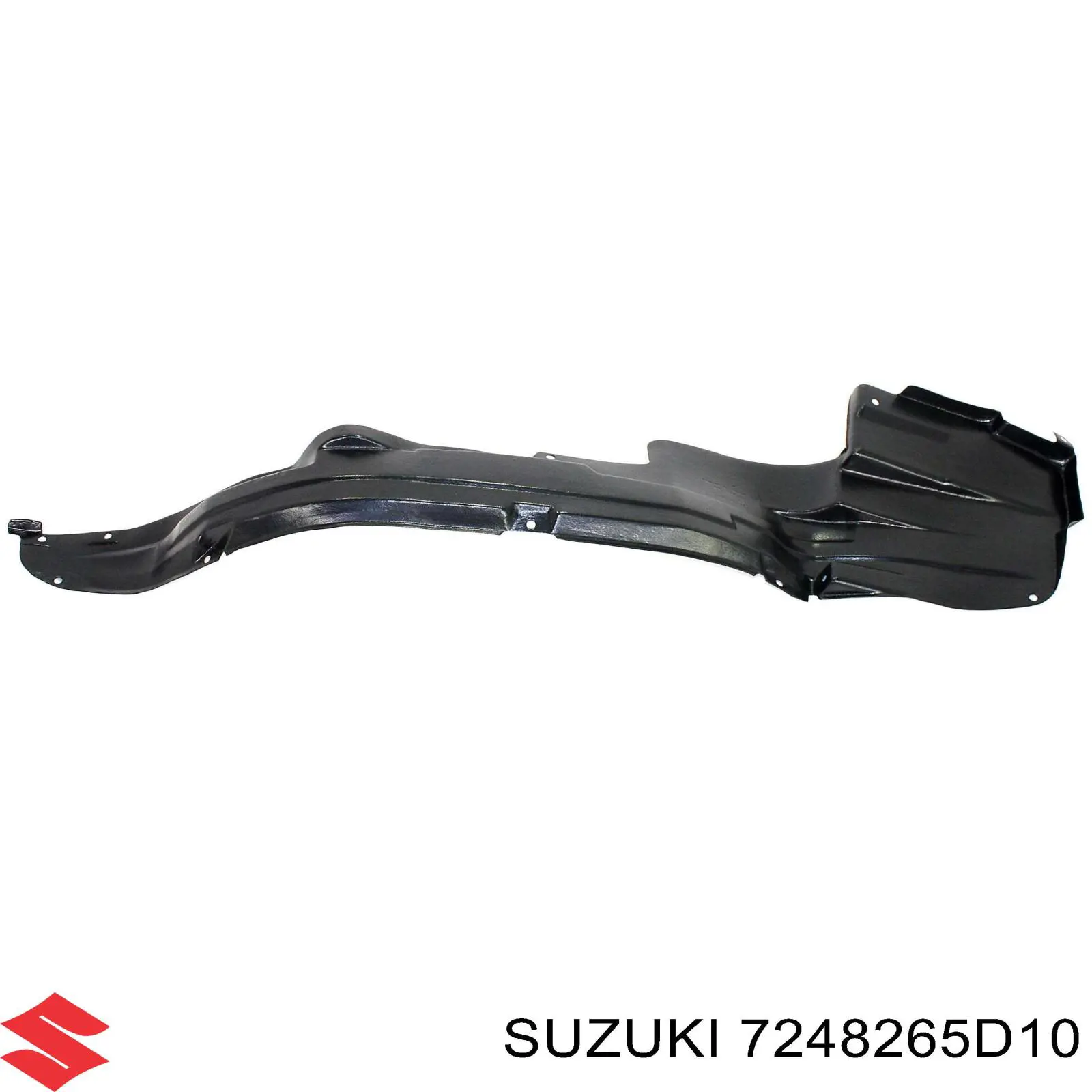 Guardalodos interior izquierdo, guardafango delantero Suzuki 7248265D10 precio, desde  EUR