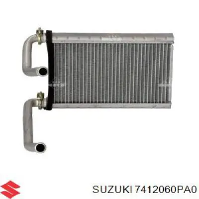 7412060PA0 Suzuki radiador calefacción