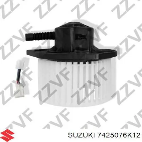 7425076K12 Suzuki motor eléctrico, ventilador habitáculo