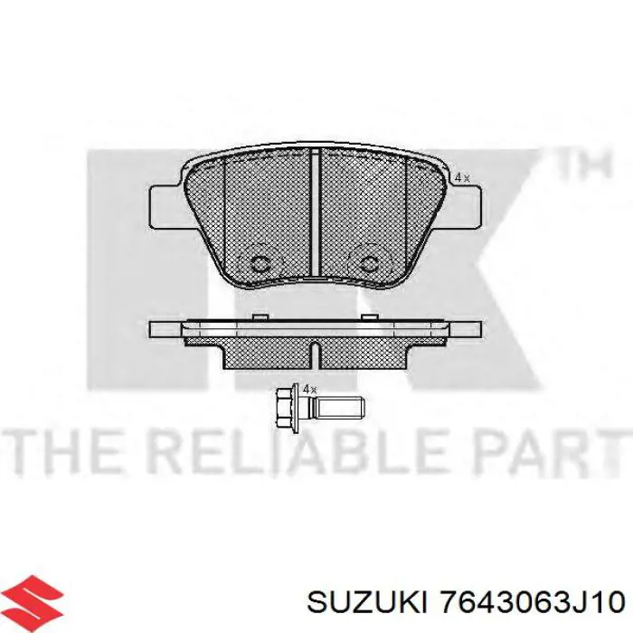 7643063J10 Suzuki