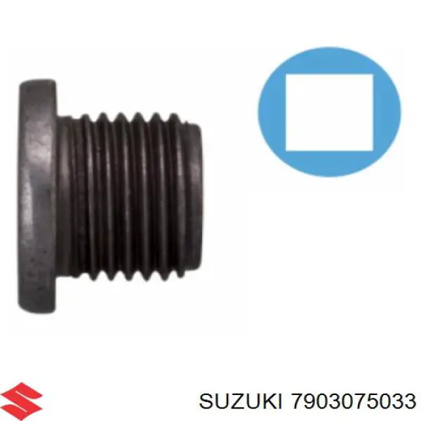 Comprar 7903075033 Suzuki Tapón del cárter de aceite